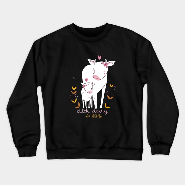 ditch dairy Crewneck Sweatshirt by violinoviola